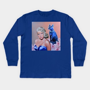 Glamour Puss Kids Long Sleeve T-Shirt